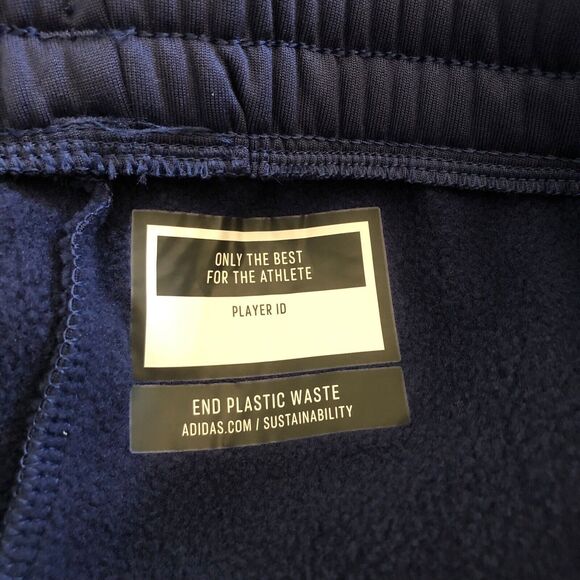 Adidas Training Pants Women’s 2XL Navy Blue Stadium Tapered Aeroready HB6798 NWT - Picture 16 of 16